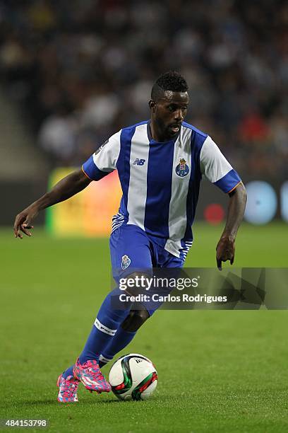 Porto's forward Silvestre Varela during the match between FC Porto and Vitoria Guimaraes for the Portuguese Primeira Liga at Estadio do Dragao on...