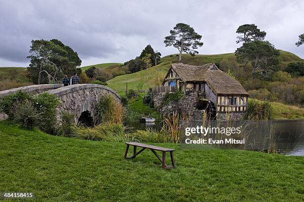 Hobbiton from a trip to the North Island of New Zealand.