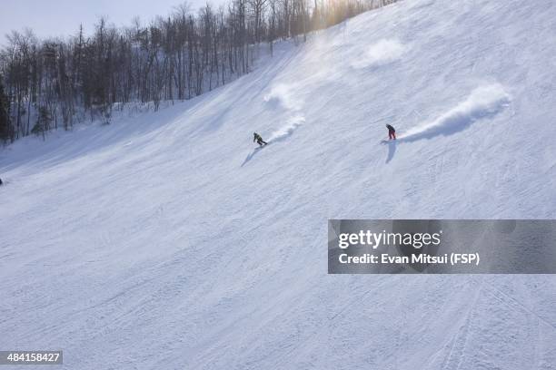 canadian city life - blue mountain ontario stock pictures, royalty-free photos & images