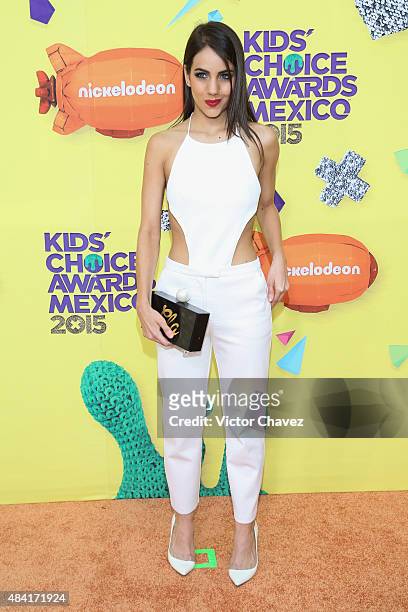 Ela Velden arrives at Nickelodeon Kids' Choice Awards Mexico 2015 Red Carpet at Auditorio Nacional on August 15, 2015 in Mexico City, Mexico.