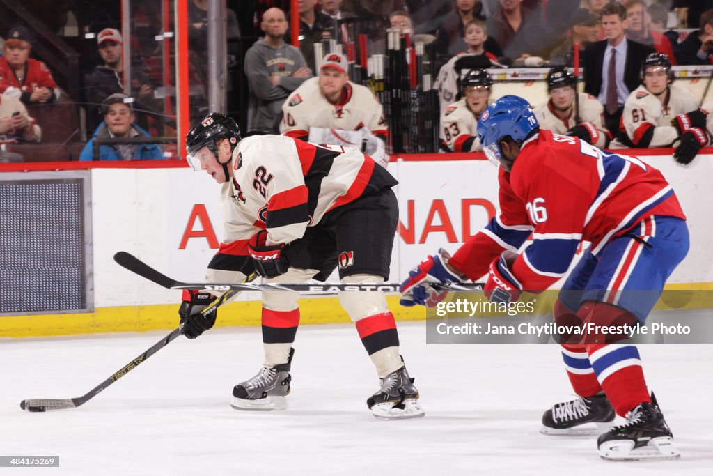 Montreal Canadiens v Ottawa Senators