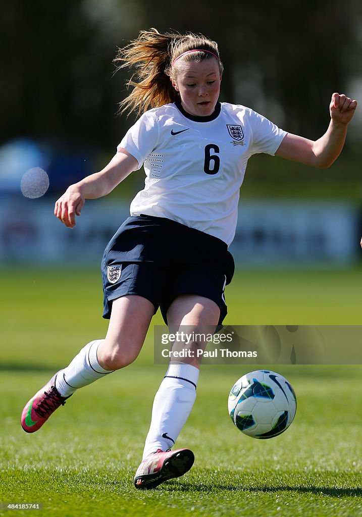 UEFA U16 Women's Development Tournament: England v Switzerland