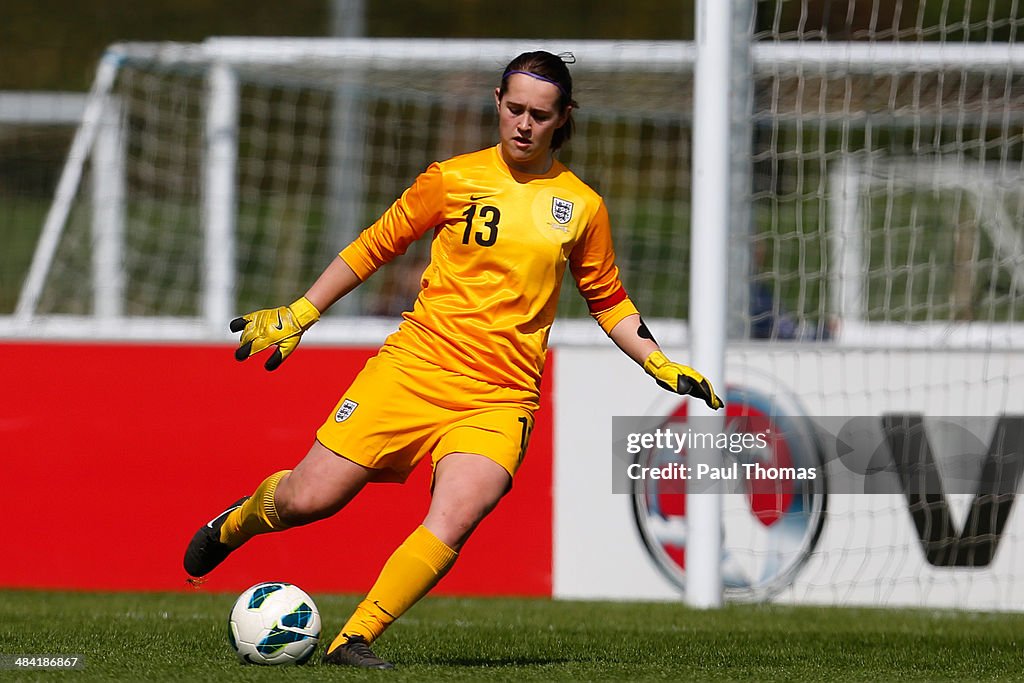 UEFA U16 Women's Development Tournament: England v Switzerland