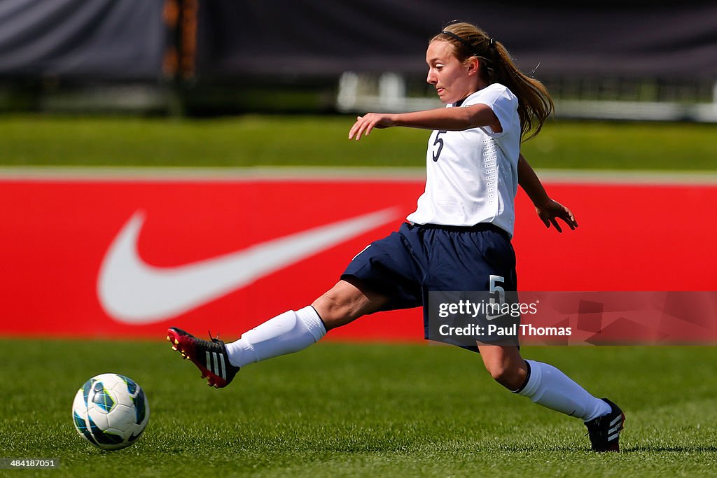 UEFA U16 Women's Development Tournament: England v Switzerland