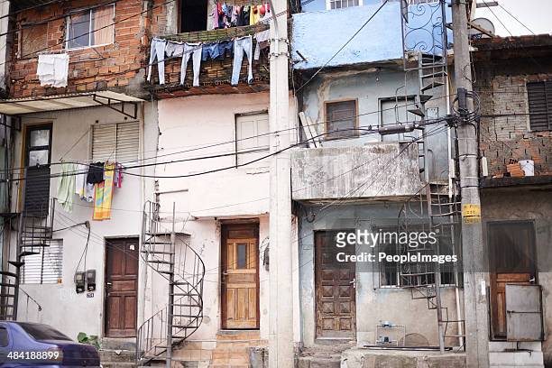 in the barrio - slum stock pictures, royalty-free photos & images