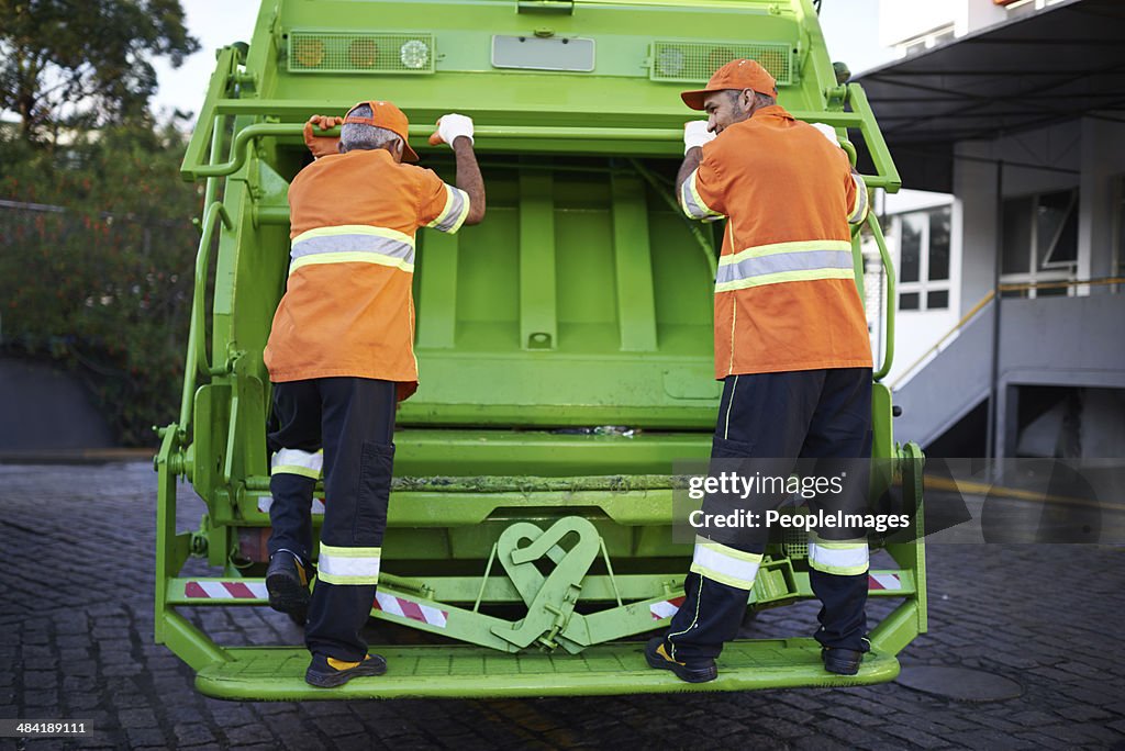 Garbage Collection Day High-Res Stock Photo - Getty Images