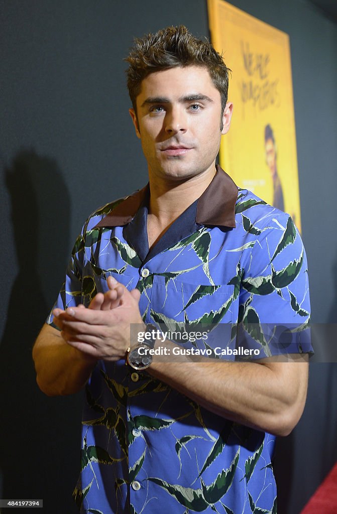 Zac Effron and Emily Ratajkowski Attend "We Are Your Friends" Screening In Miami