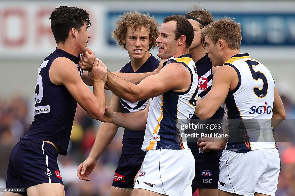 AFL Rd 20 -  Fremantle v West Coast Eagles