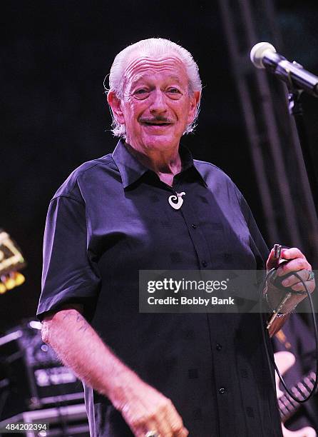 Jazz artist Charlie Musselwhite performs at the 2015 Morristown Jazz And Blues Festival at Morristown Green Plaza on August 15, 2015 in Morristown,...