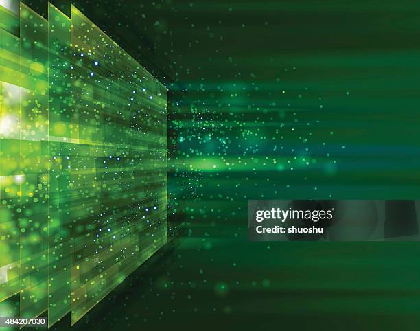 technology background - rectangle abstract stock illustrations