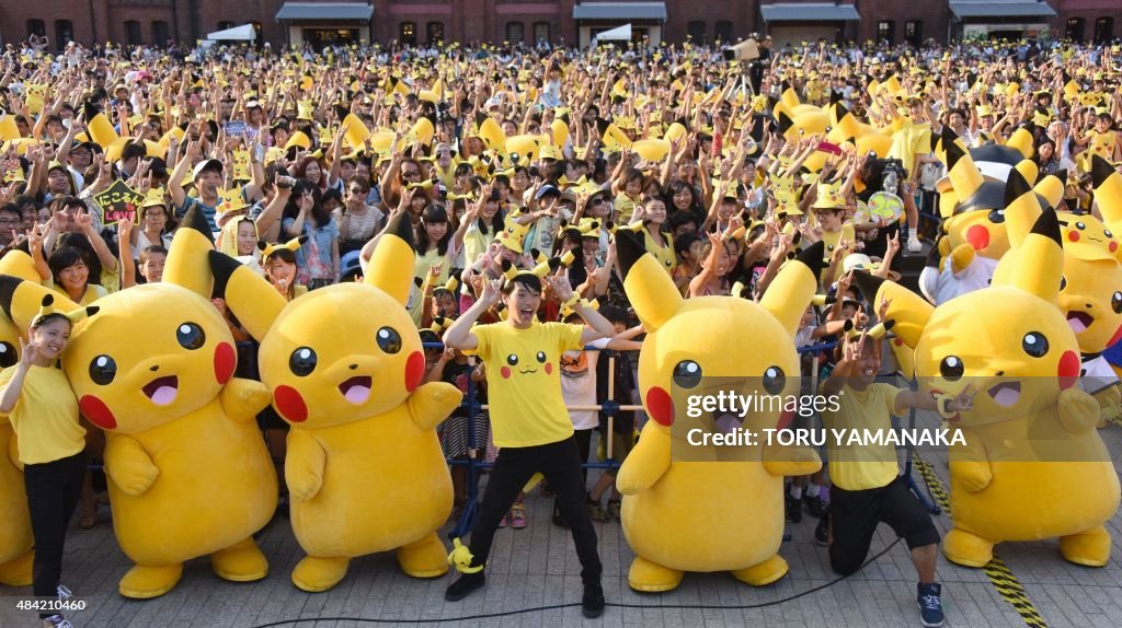 JAPAN-LIFESTYLE-ENTERTAINMENT-POKEMON