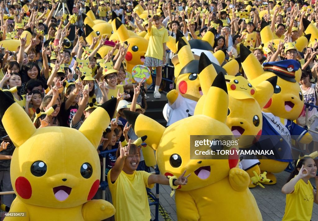 JAPAN-LIFESTYLE-ENTERTAINMENT-POKEMON