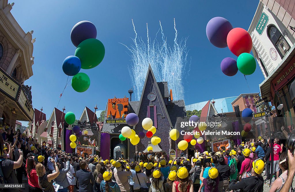 Universal Studios Hollywood Celebrates The Premiere Of New 3D Ultra HD digital Animation Adventure "Despicable Me Minion Mayhem"