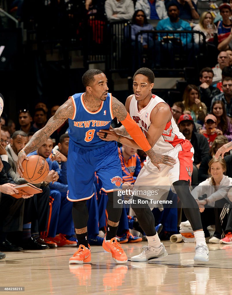 New York Knicks v Toronto Raptors