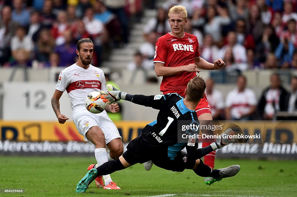 VfB Stuttgart v 1. FC Koeln - Bundesliga