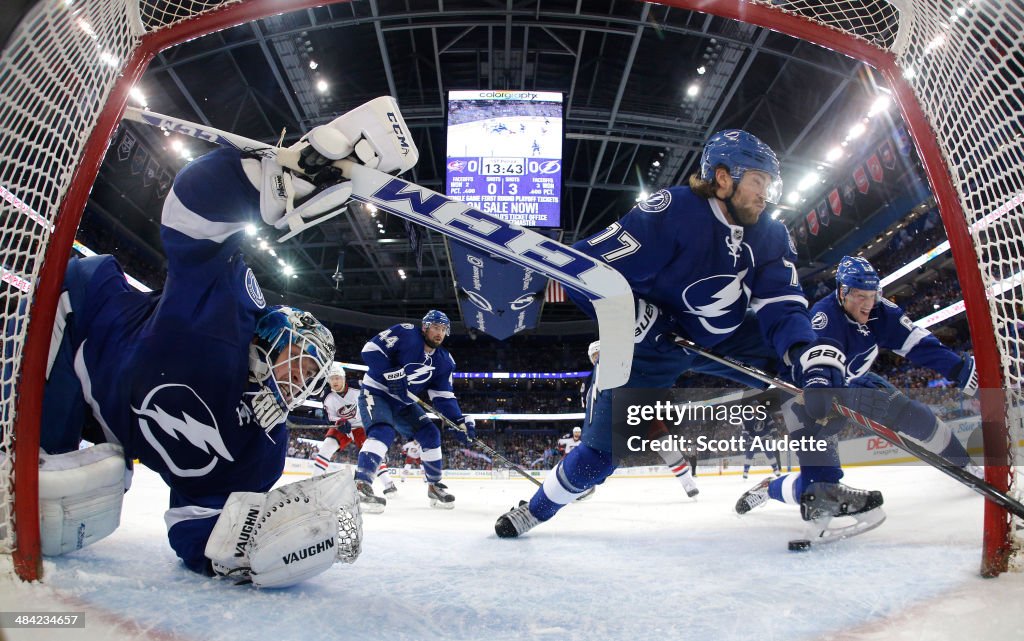 Columbus Blue Jackets v Tampa Bay Lightning