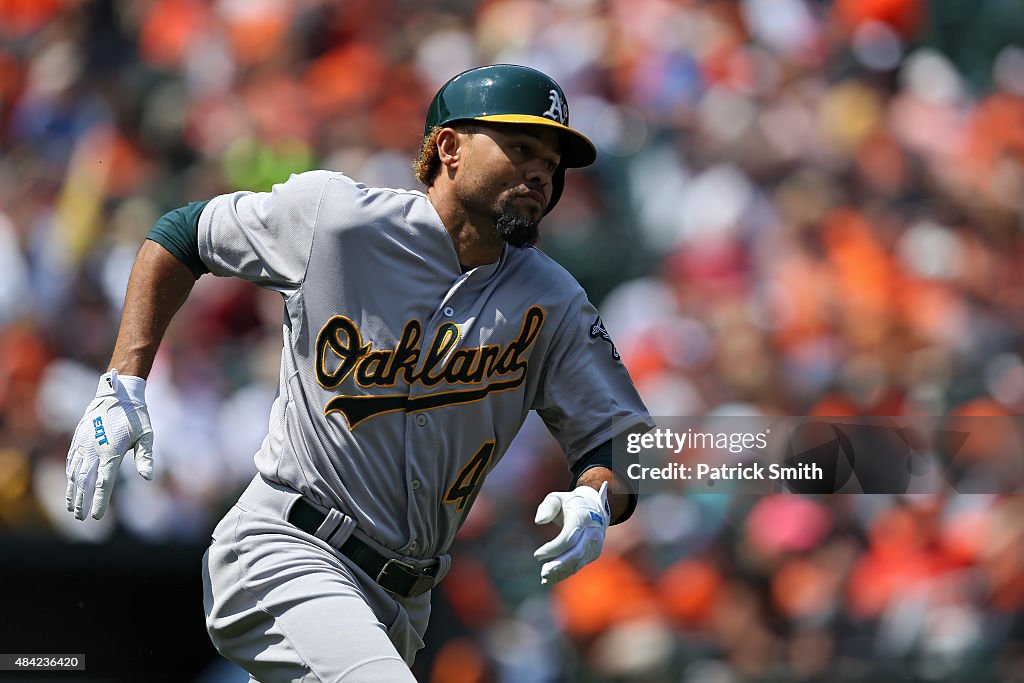 Oakland Athletics v Baltimore Orioles