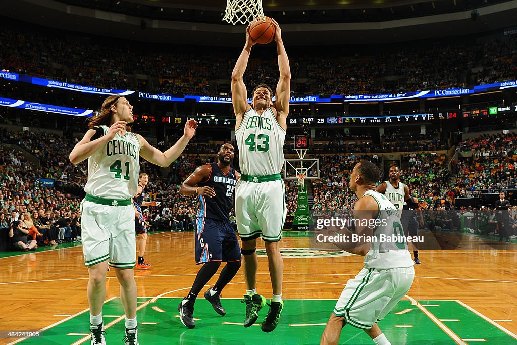 Charlotte Bobcats v Boston Celtics