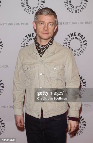 Actor Martin Freeman attends the Paley Center For Media Presents: "Fargo" at Paley Center For Media on April 11, 2014 in New York City.