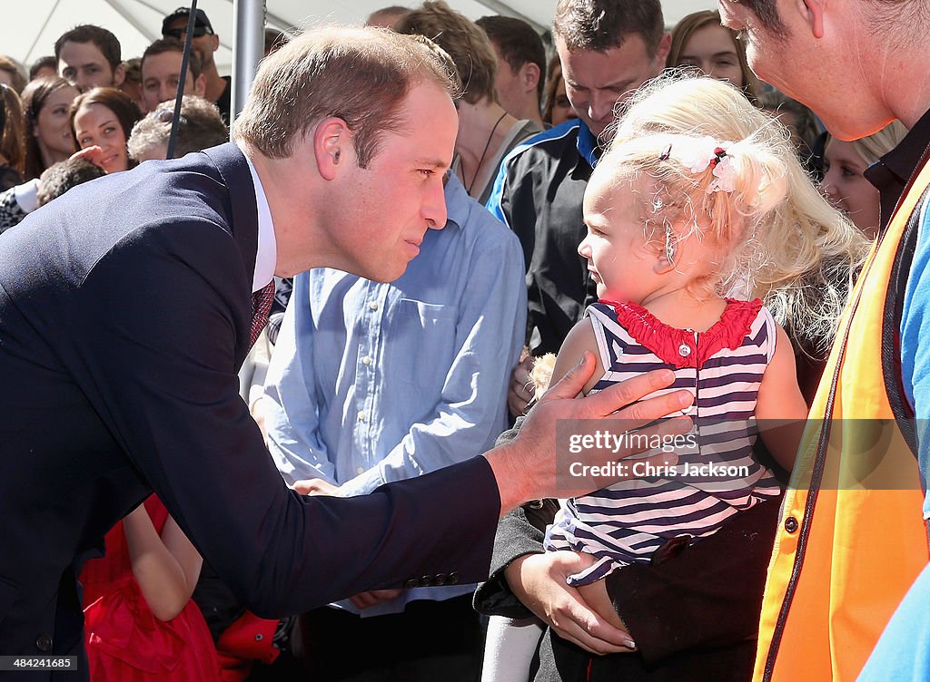 The Duke And Duchess Of Cambridge Tour Australia And New Zealand - Day 6