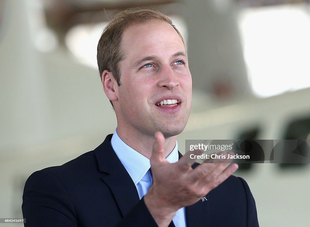 The Duke And Duchess Of Cambridge Tour Australia And New Zealand - Day 6