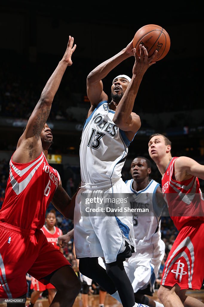 Houston Rockets v Minnesota Timberwolves