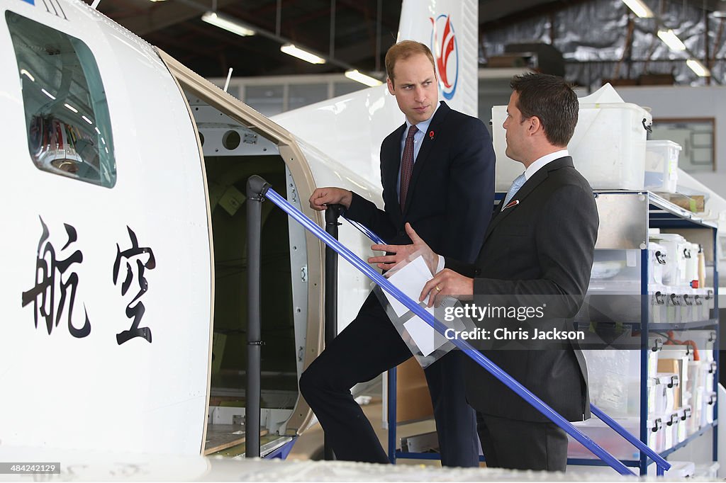 The Duke And Duchess Of Cambridge Tour Australia And New Zealand - Day 6