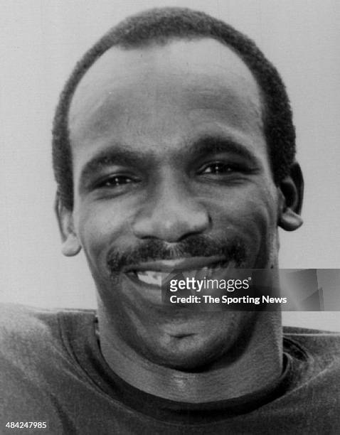 John Stallworth of the Pittsburgh Steelers poses for a photo circa 1970s.