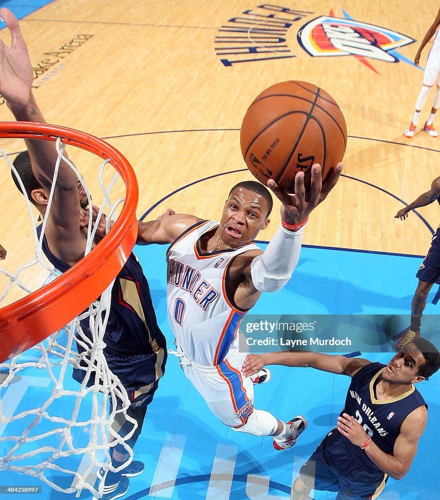 New Orleans Pelicans v Oklahoma City Thunder