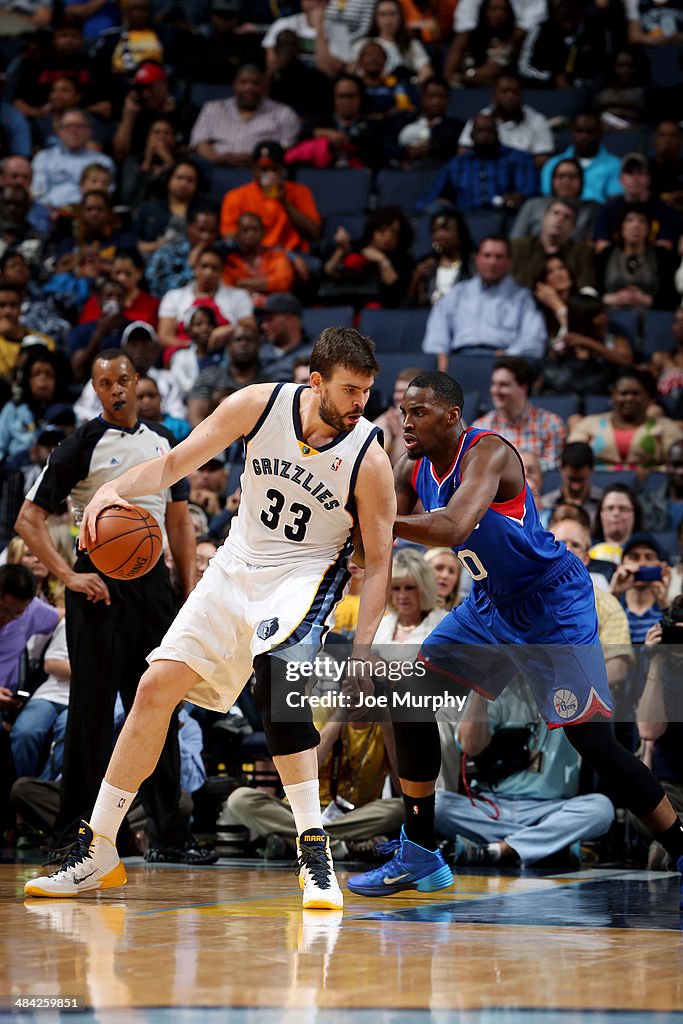 Philadelphia 76ers v Memphis Grizzlies