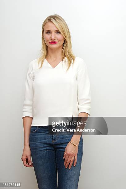 Cameron Diaz at "The Other Woman" Press Conference at the Four Seasons Hotel on April 10, 2014 in Beverly Hills, California.