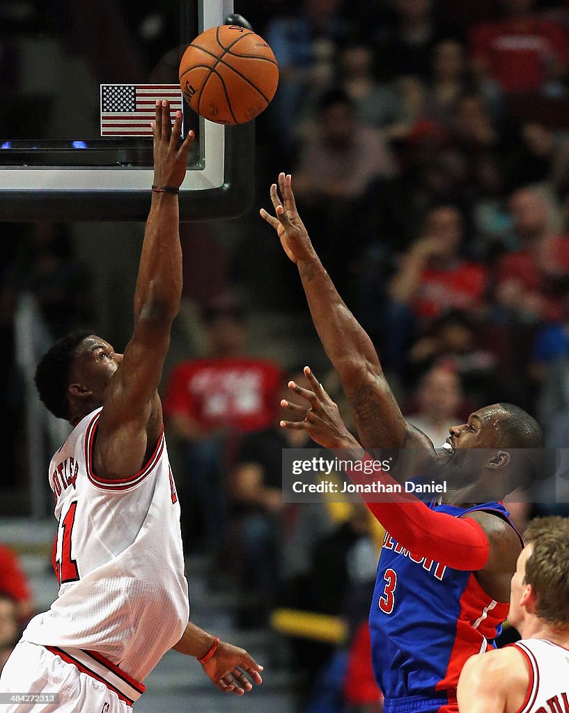 Detroit Pistons v Chicago Bulls