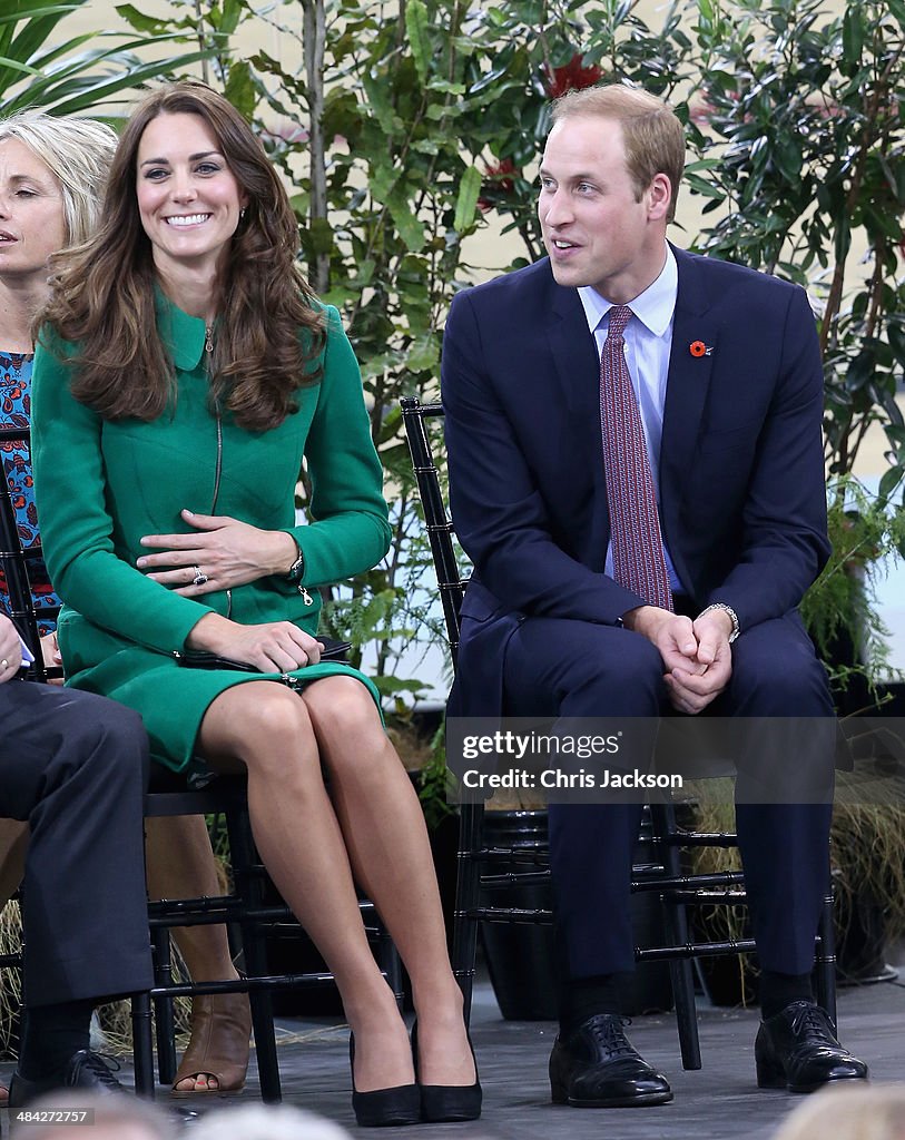 The Duke And Duchess Of Cambridge Tour Australia And New Zealand - Day 6