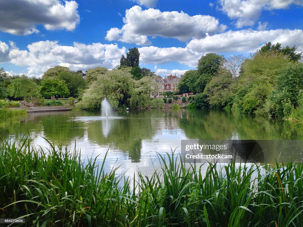 Historic Bletchley Park, World War II memorial, England