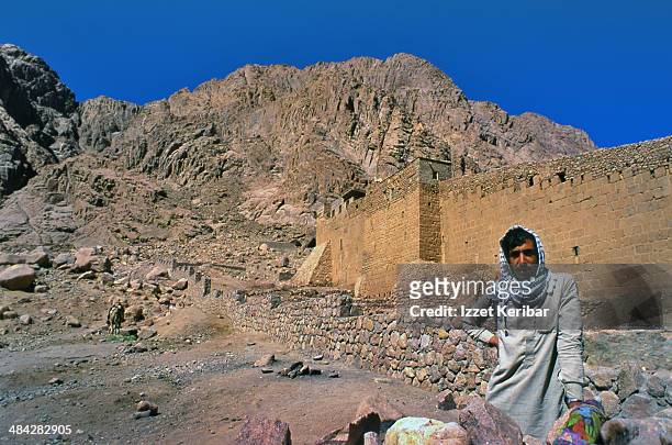 saint catherine's monastery - tourism in south sinai stock pictures, royalty-free photos & images