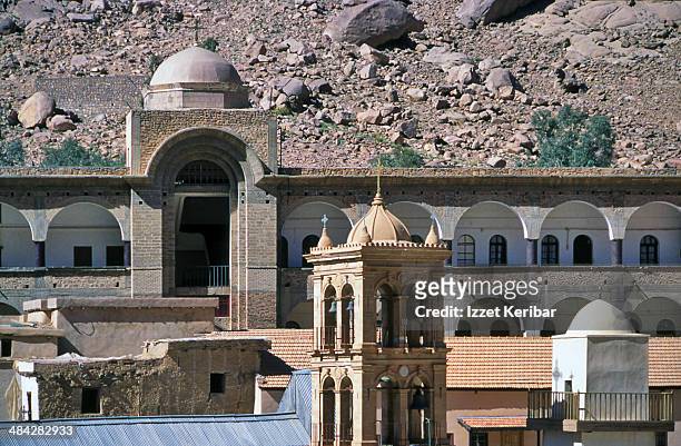 saint catherine's monastery - tourism in south sinai stock pictures, royalty-free photos & images