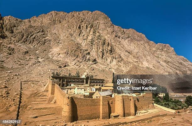 saint catherine's monastery - mt sinai stock pictures, royalty-free photos & images