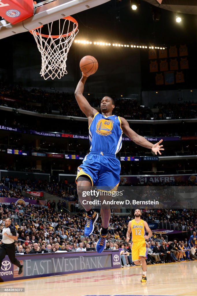 Golden State Warriors v Los Angeles Lakers