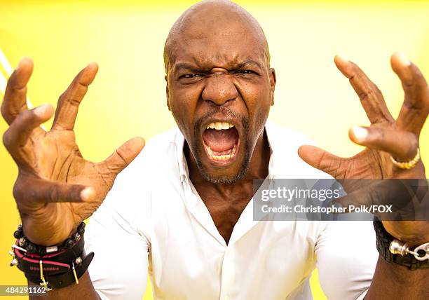 Actor Terry Crews poses for a portrait during the 2015 Teen Choice Awards FOX Portrait Studio at Galen Center on August 16, 2015 in Los Angeles,...