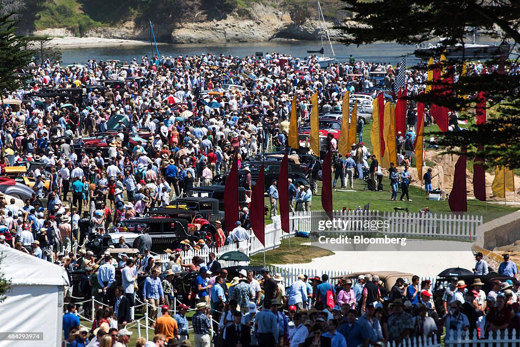 Inside The Pebble Beach Concours d'Elegance Classic Car Show