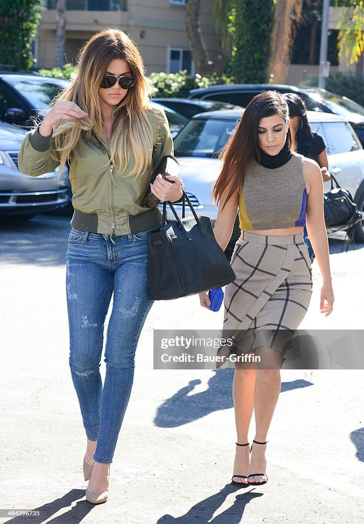 Celebrity Sightings In Los Angeles - April 11, 2014