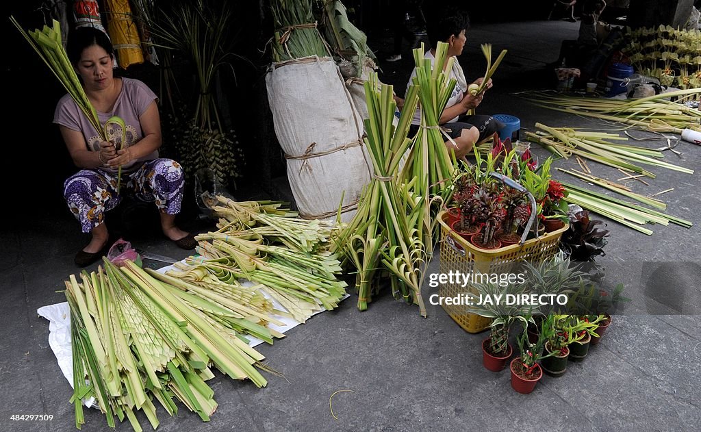 PHILIPPINES-RELIGION-PALM SUNDAY