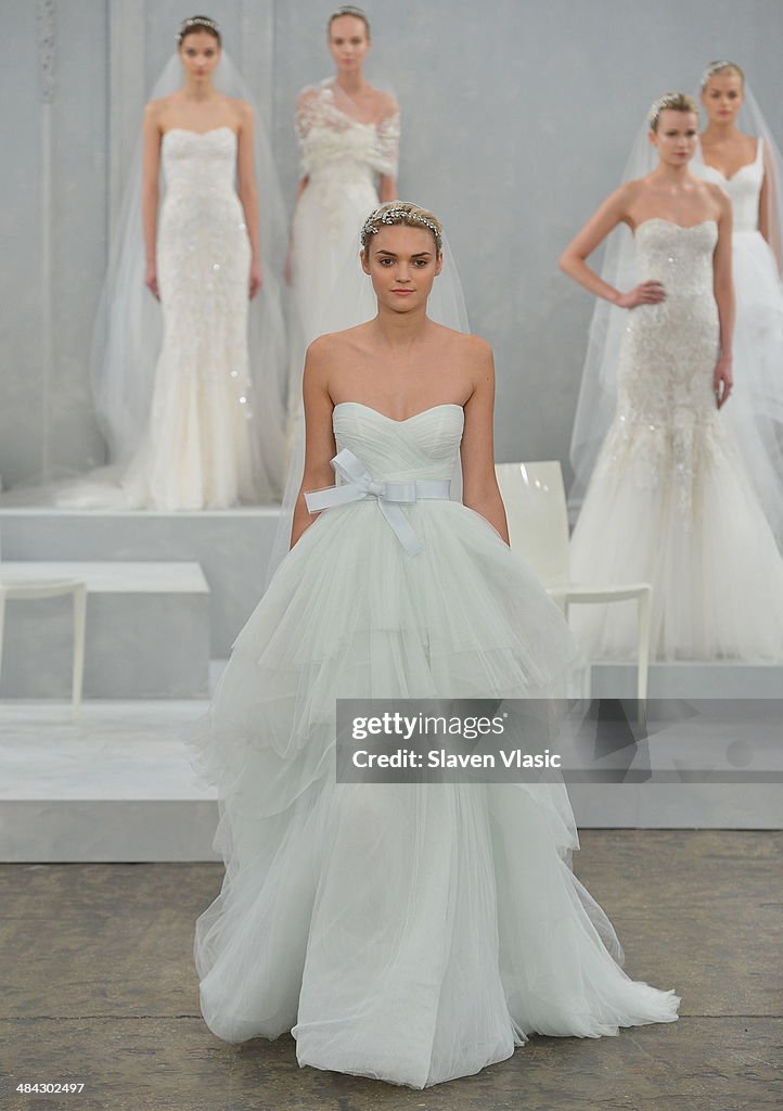 Spring 2015 Bridal Collection - Monique Lhuillier - Show