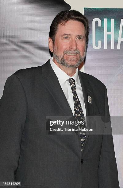 Fraser Heston attends the first-day-of-issue dedication ceremony for the Charlton Heston Forever Stamp at TCL Chinese Theatre on April 11, 2014 in...