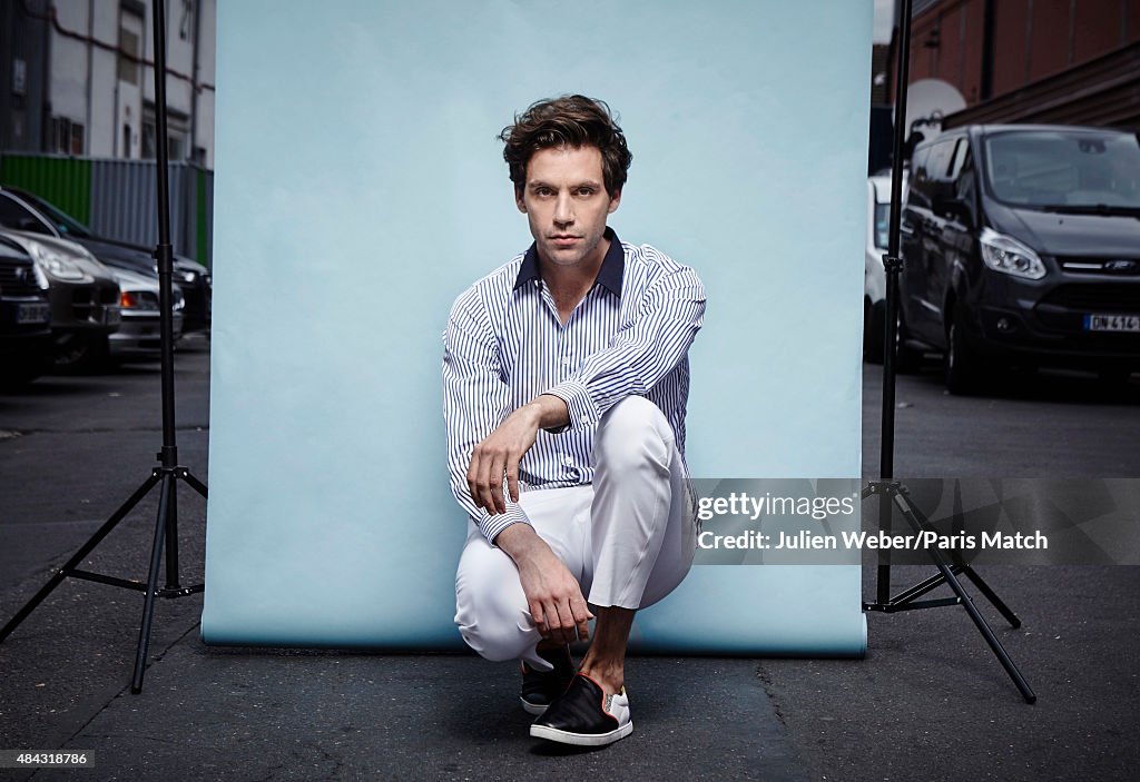 Mika, Paris Match Issue 3456, August 19, 2015