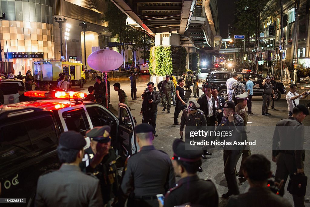 Central Bangkok Rocked By Large Explosion
