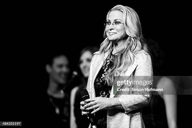 Anastacia performs during the Radio Regenbogen Award 2014 on April 11, 2014 in Rust, Germany.