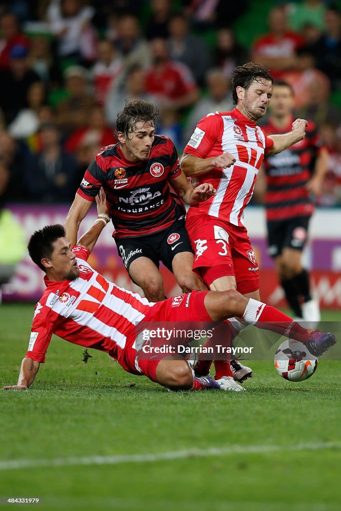 A-League Rd 27 - Melbourne Heart v Western Sydney Wanderers