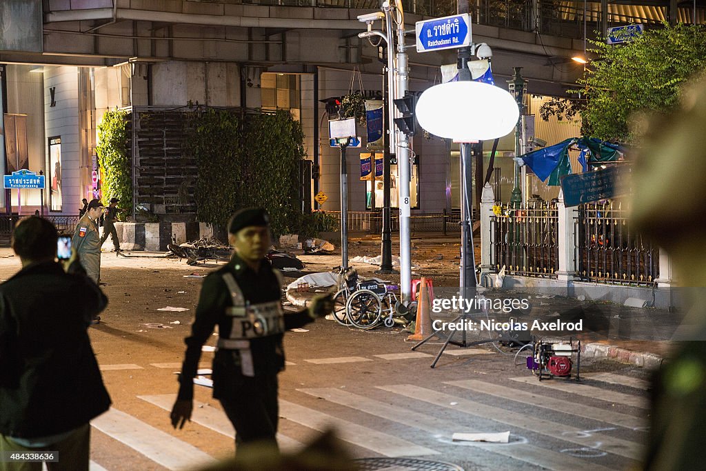 Central Bangkok Rocked By Large Explosion