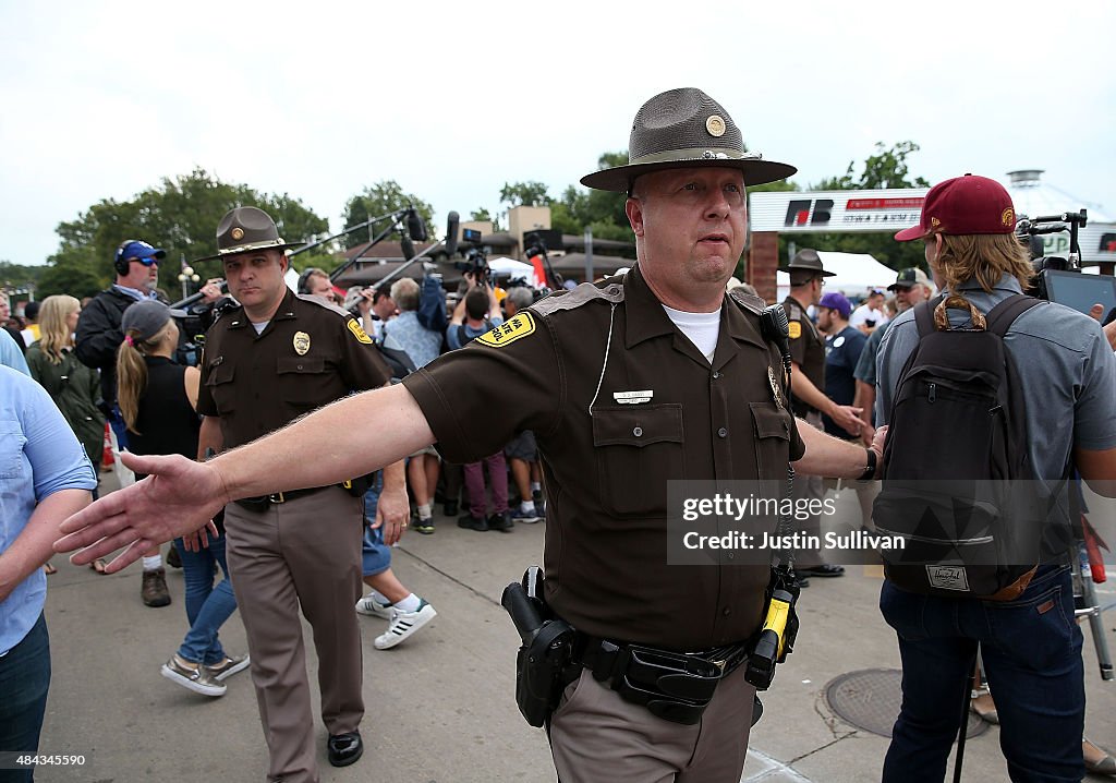 Presidential Candidates Stump At Iowa State Fair